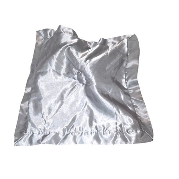 Cloud Island Plush Owl Gray Lovey Security Blanket 14" X 14" - Picture 5 of 5